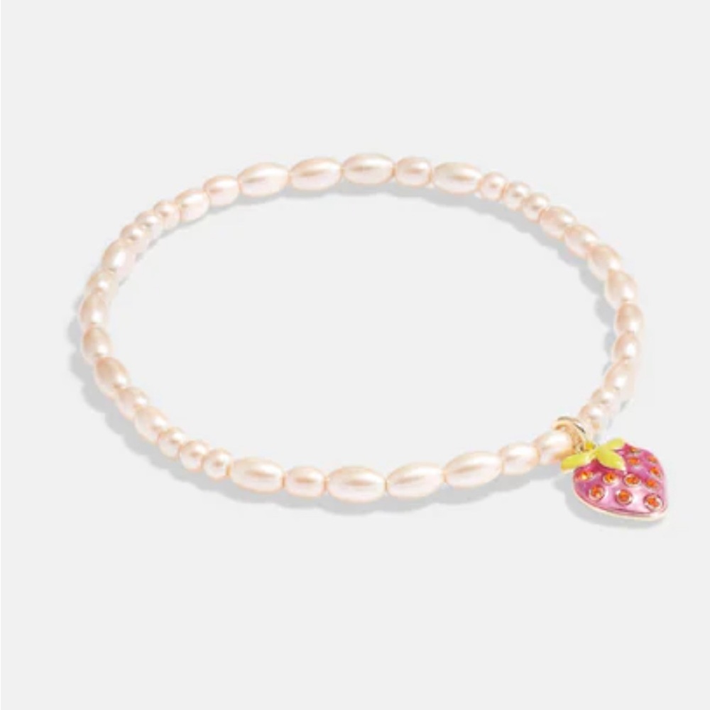 Coach Strawberry Stretch Bracelet,nwt .